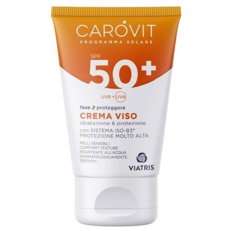 Carovit solare crema viso 50+