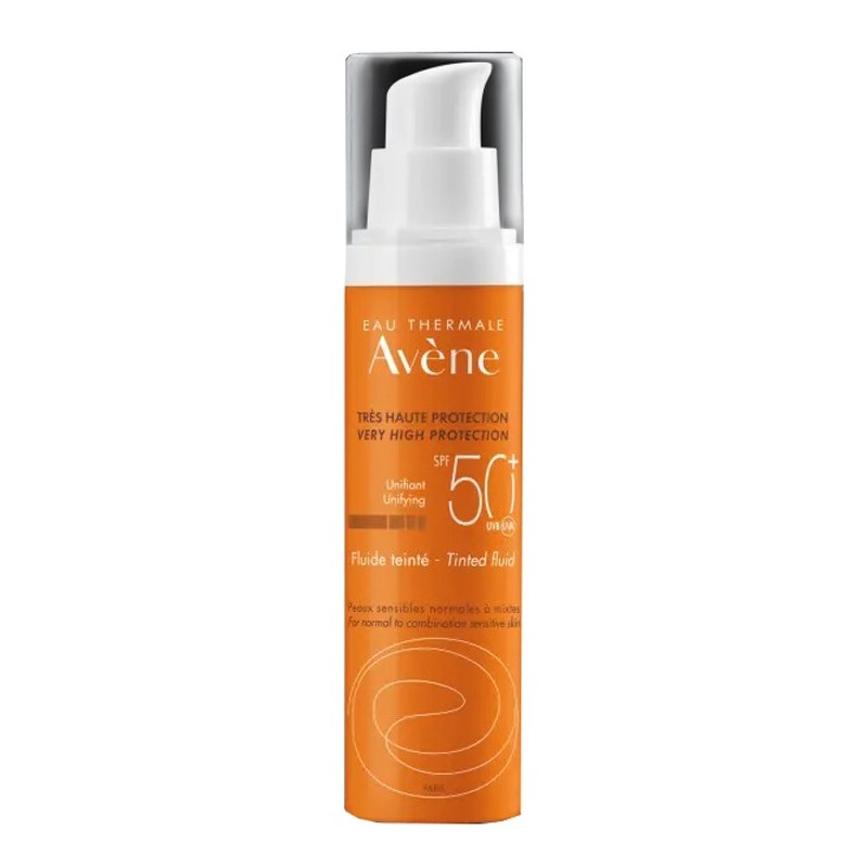 Avene sol fluido spf50+ color