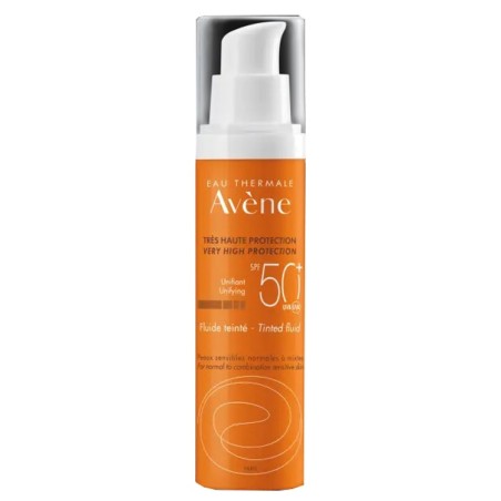 Avene sol fluido spf50+ color
