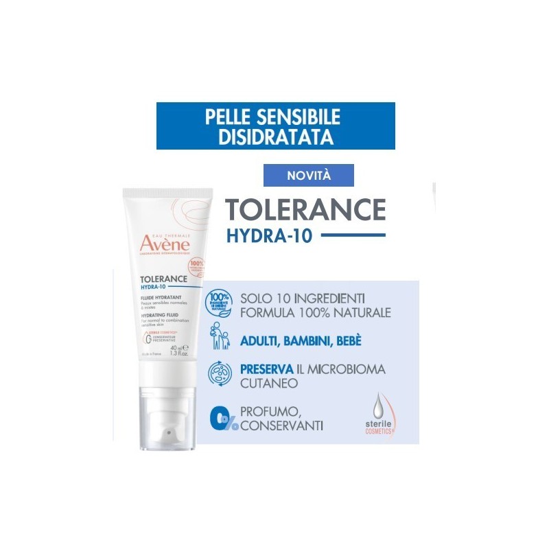 Avene tolerance hydra 10 fluid