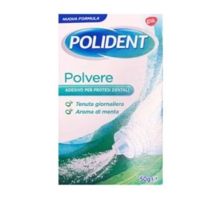 Polident polvere menta 50g