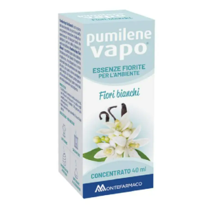 Pumilene vapo fiori bianchi