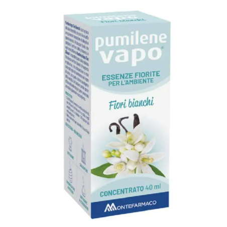 Pumilene vapo fiori bianchi