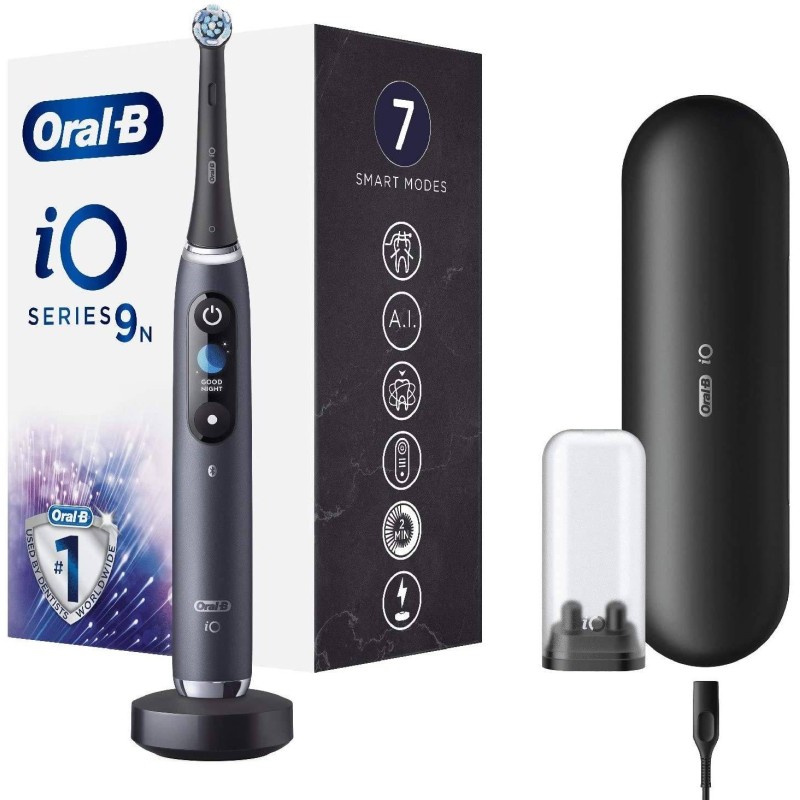Oralb io 9 black spazz+2refill Oralb io 9 black spazz+2refill