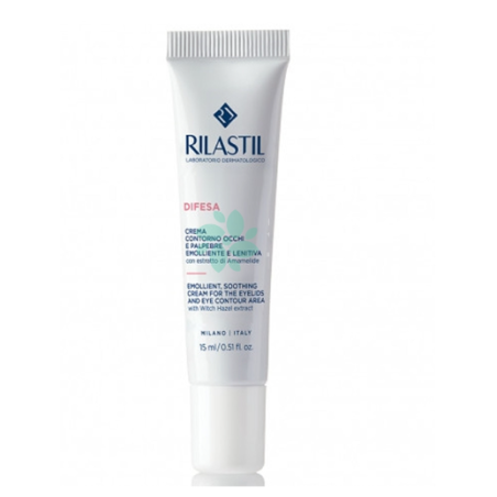 Rilastil difesa crema contorno occhi e palpebre emolliente elenitiva 15 ml