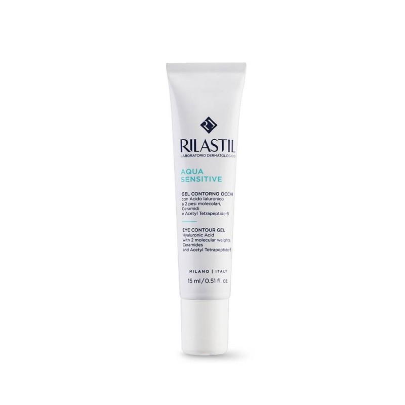 Rilastil aqua sensitive gel contorno occhi 15 ml