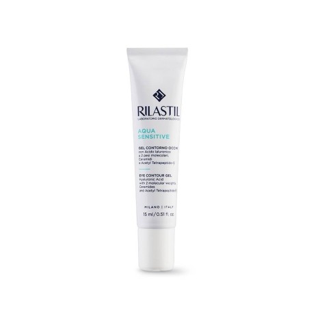 Rilastil aqua sensitive gel contorno occhi 15 ml