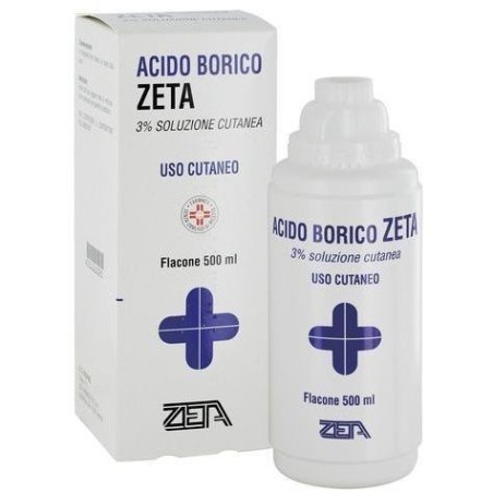 Acido borico zeta 3% soluzione cutanea Acido borico zeta 3% soluzione cutanea
