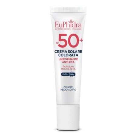 Euphidra kaleido crema colorata medio-scuro viso spf50+ 30 ml