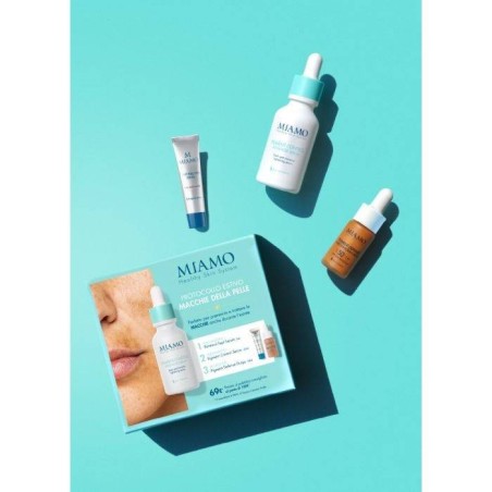 Miamo cofanetto pigment control siero 30 ml + renewal peel pb 5 ml + pigment defense 10 ml