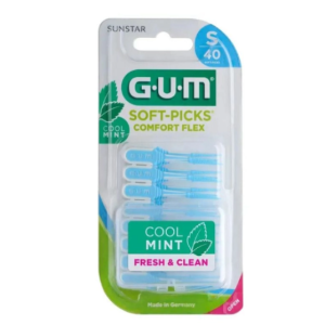 Gum soft pick comfort flex cool mint small scovolini 40 pezzi
