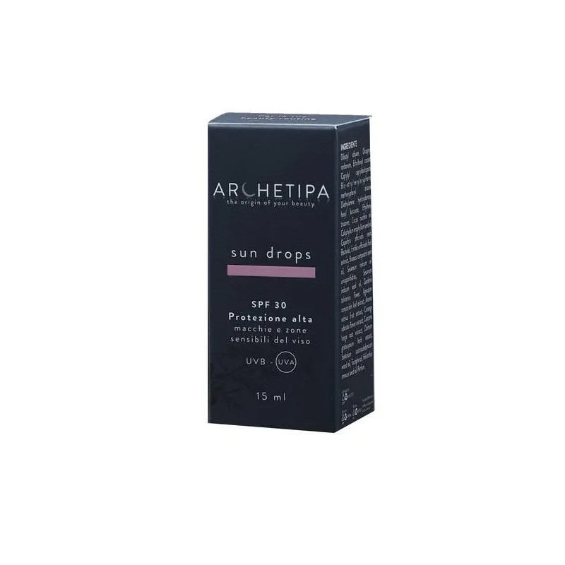 Archetipa sun drops spf 30 protezione alta lozione 15 ml