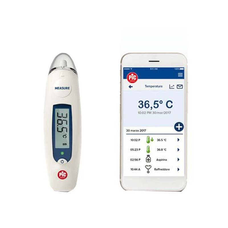 Termometro pic infrarossi auricolare