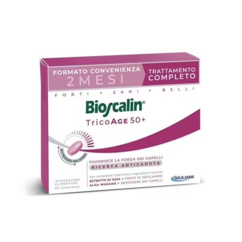 Bioscalin tricoage nf 60 compresse
