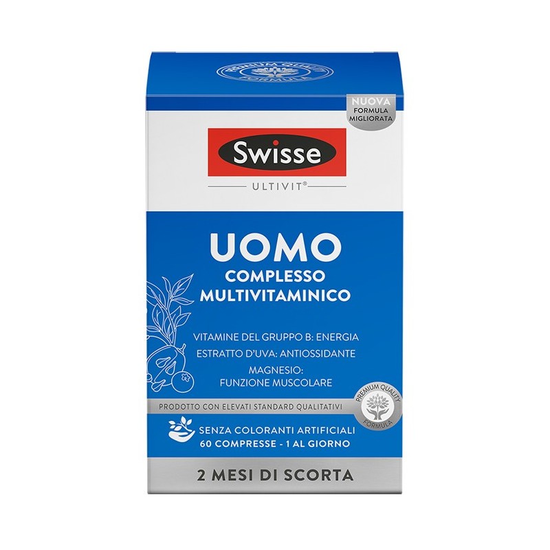 Swisse multivit uomo 60 compresse
