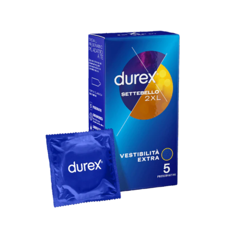 Profilattico durex settebello 2xl 5 pezzi