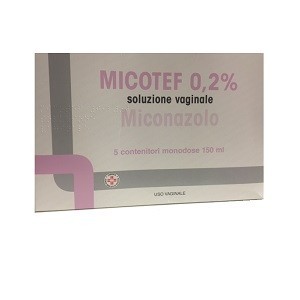 Micotef soluz vag 5 flaconi 150 ml 0,2%