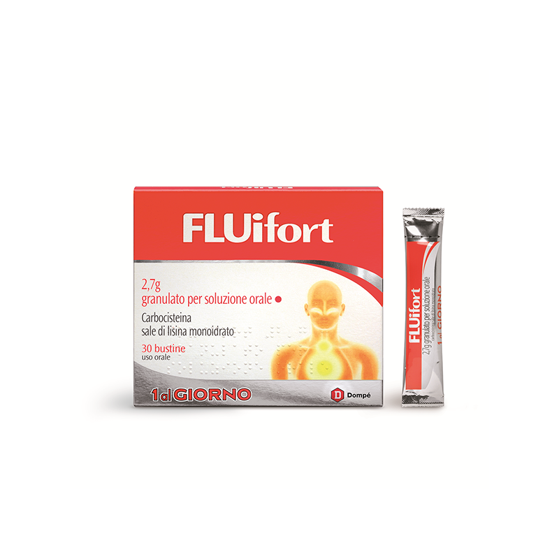 Fluifort orale grat 30 bustine 2,7 g