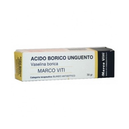 Acido borico (marco viti) ung derm 30 g 3% Acido borico (marco viti) ung derm 30 g 3%