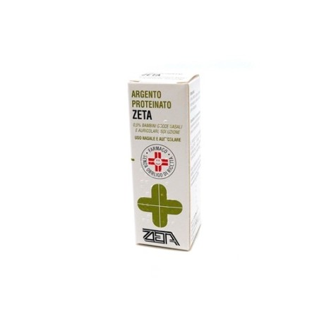 Argento proteinato (zeta farmaceutici) bb gocce orl 10 ml 0,5%