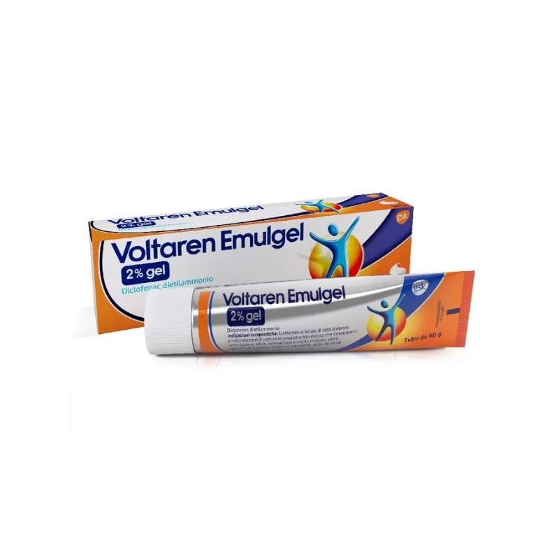 Voltaren emulgel gel derm 60 g 2% additivo antibloccaggio masterbatch Voltaren emulgel gel derm 60 g 2% additivo antibloccaggio masterbatch