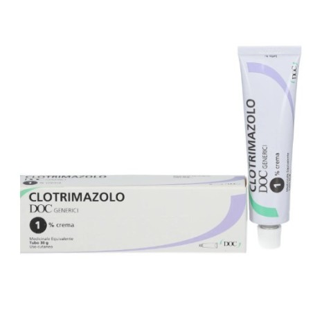 Clotrimazolo (doc generici) crema derm 30 g 1%