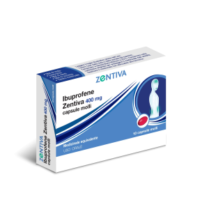 Ibuprofene (zentiva) 10 capsule molli 400 mg