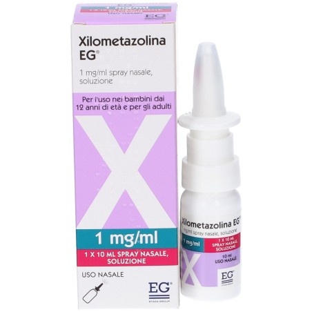 Xilometazolina (eg) spray nasale 10 ml 1 mg/ml