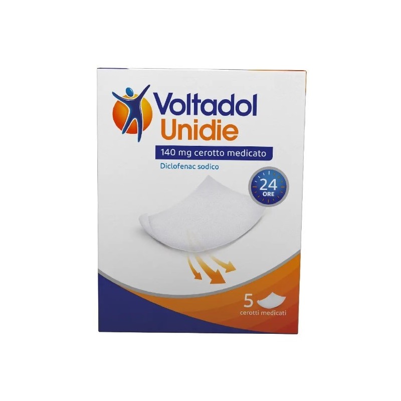 Voltadol unidie 5 cerotti medicati 140 mg Voltadol unidie 5 cerotti medicati 140 mg