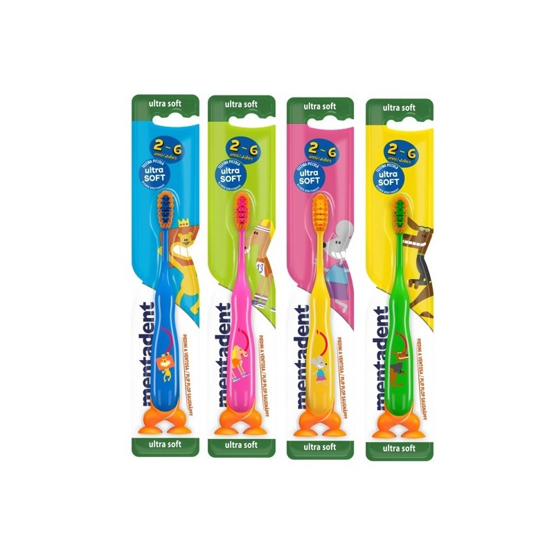 Mentadent spazzolino kids 2-7 anni