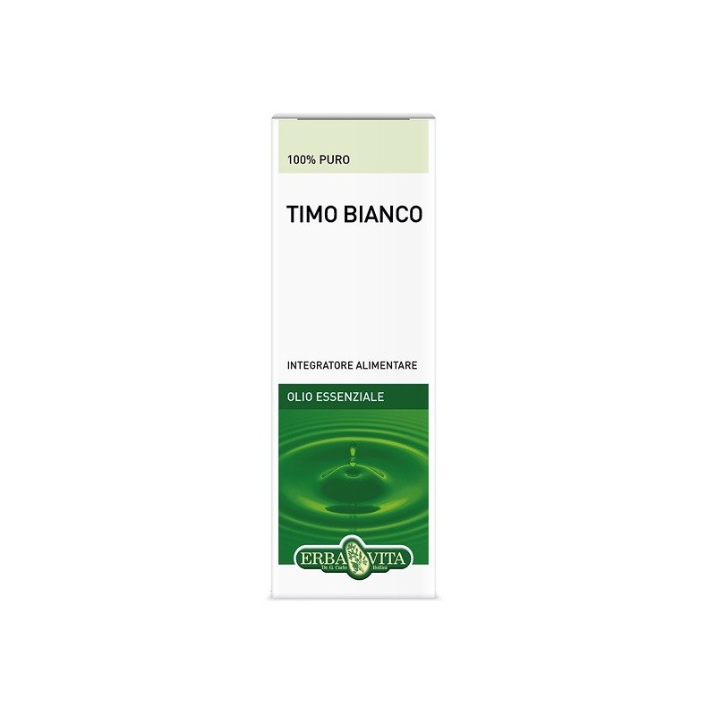 Timo bianco olio essenziale 10 ml