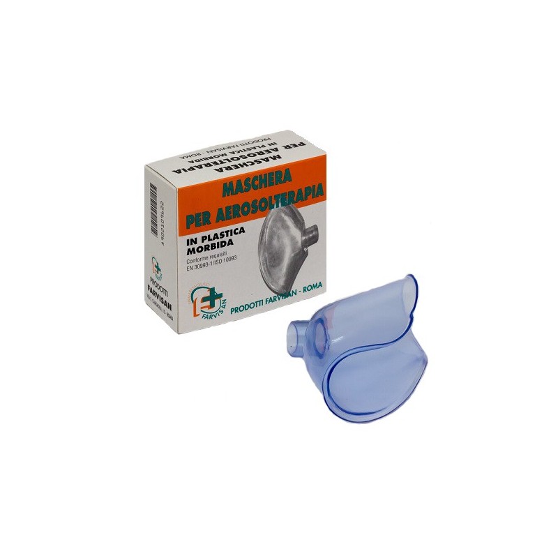 Maschera morbida. ricambio per aerosolterapia