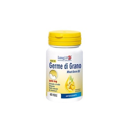 Longlife olio germe grano 60 perle Longlife olio germe grano 60 perle