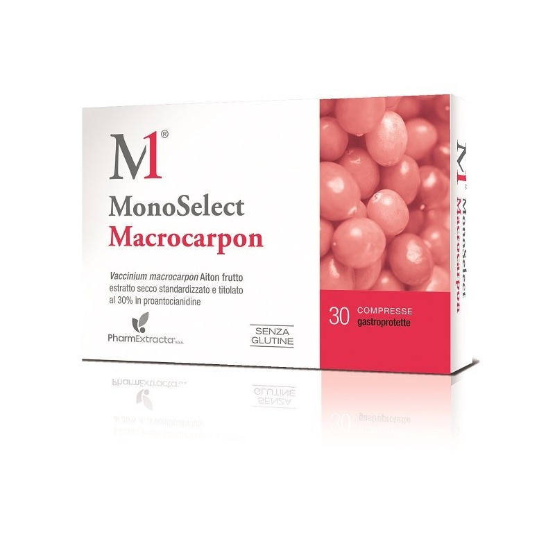 Monoselect macrocarpon 30 compresse gastroprotette