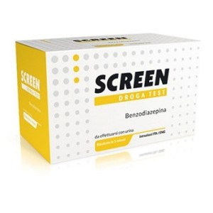 Screen droga test benzodiazepine test antidroga con contenitore urina