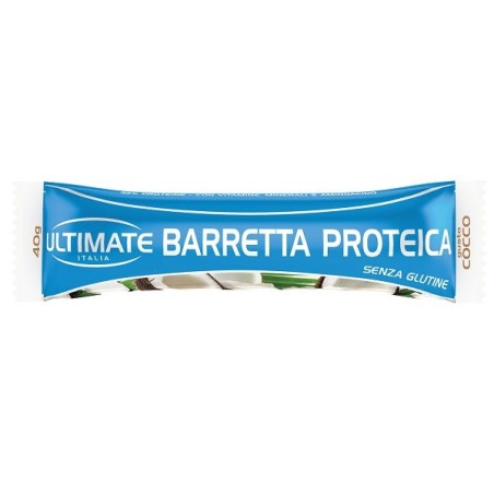 Ultimate barretta proteica cocco 40 g 1 pezzo
