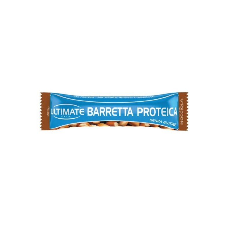 Ultimate barretta proteica nocciola 40 g 1 pezzo
