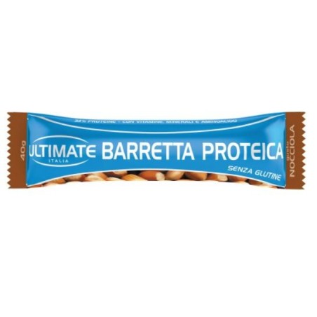 Ultimate barretta proteica nocciola 40 g 1 pezzo