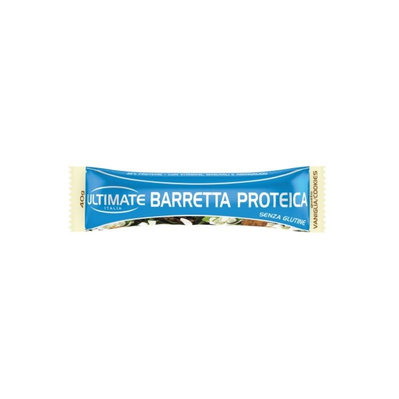 Ultimate barretta proteica vaniglia/cookie 40 g