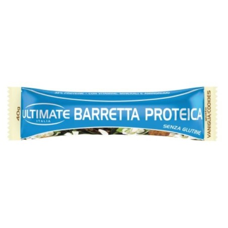 Ultimate barretta proteica vaniglia/cookie 40 g