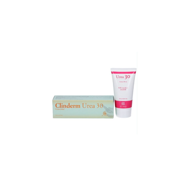 Clinderm urea 30 crema trattamento 100 ml