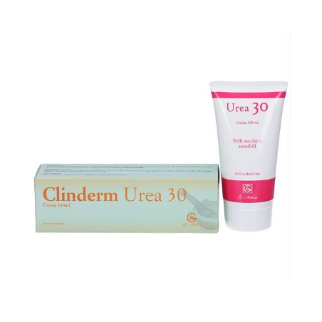 Clinderm urea 30 crema trattamento 100 ml