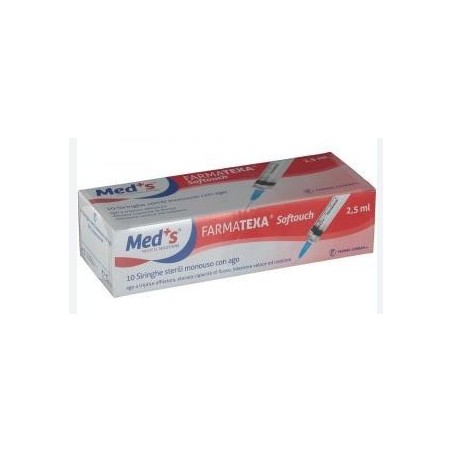 Siringa meds 2,5 ml 2 gauge 5/3 10 pezzi