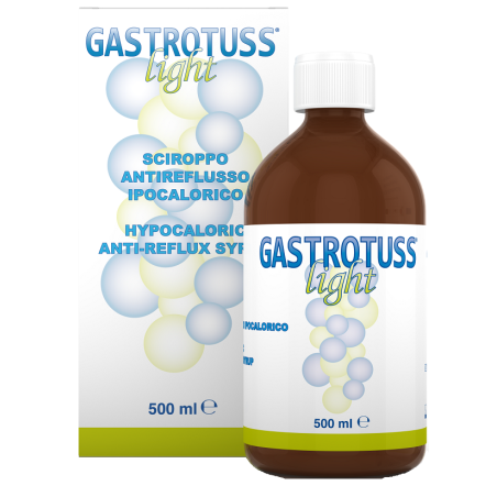 Sciroppo antireflusso ipocalorico gastrotuss light 500 ml Sciroppo antireflusso ipocalorico gastrotuss light 500 ml
