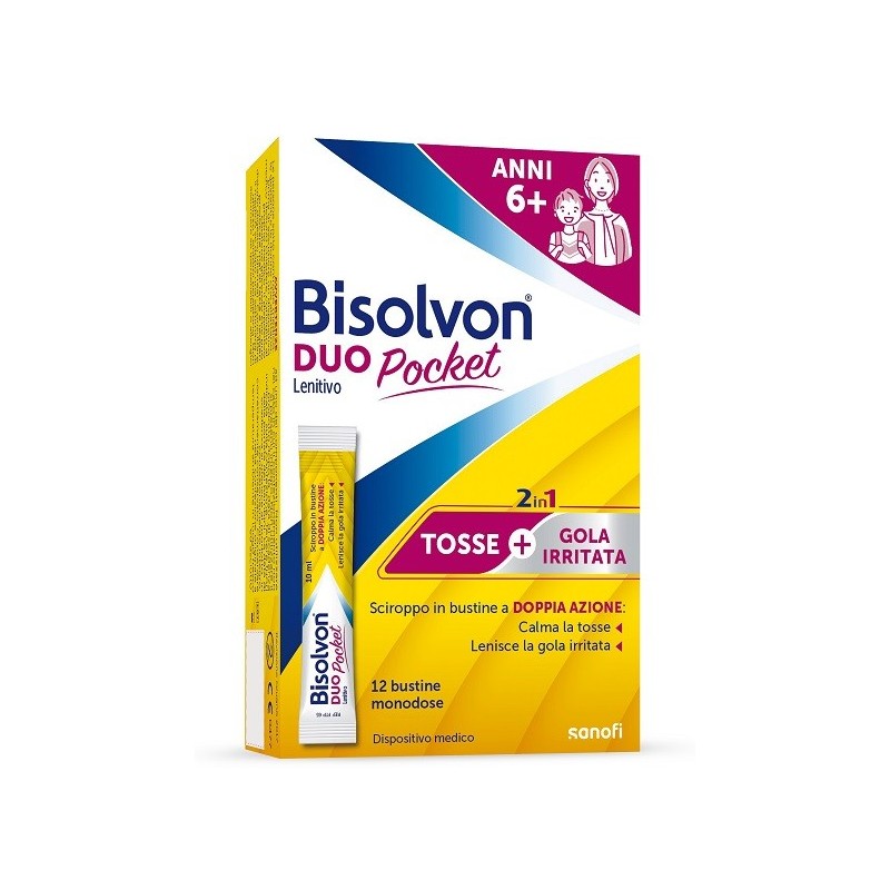 Bisolvon duo pocket lenitivo new 12 bustine