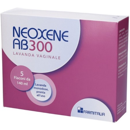 Neoxene ab 300 lavanda vaginale 5 flaconi da 140 ml