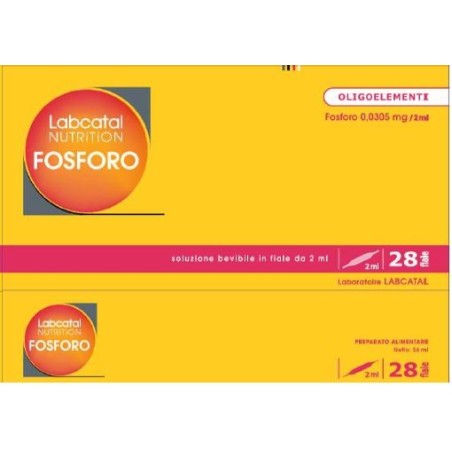 Labcatal nutrition fosforo 28 fiale x 2 ml