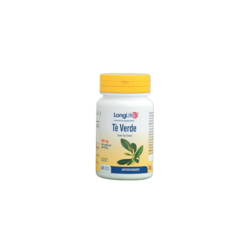 Longlife te' verde 500mg 60 capsule