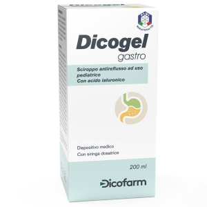 Sciroppo antireflusso pediatrico dicogel gastro 200 ml