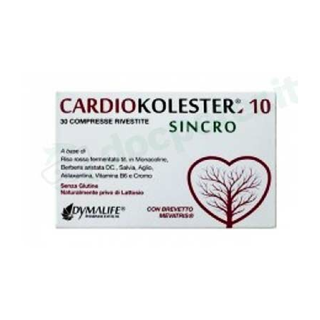 Cardiokolester 10 sincro 30 compresse rivestite estite